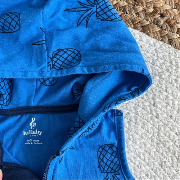 Pineapple hooded sleeveless jumpsuit 6-9 months - Picture 3 of 3